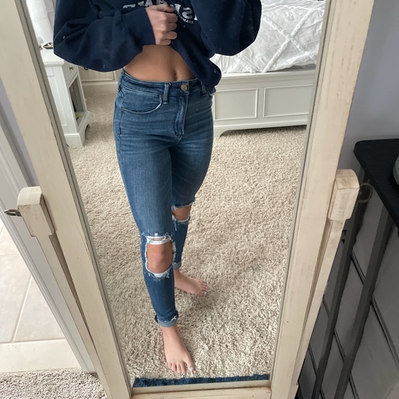 Abercrombie & Fitch Denim - Abercrombie high waisted jeans size 26 or 2R